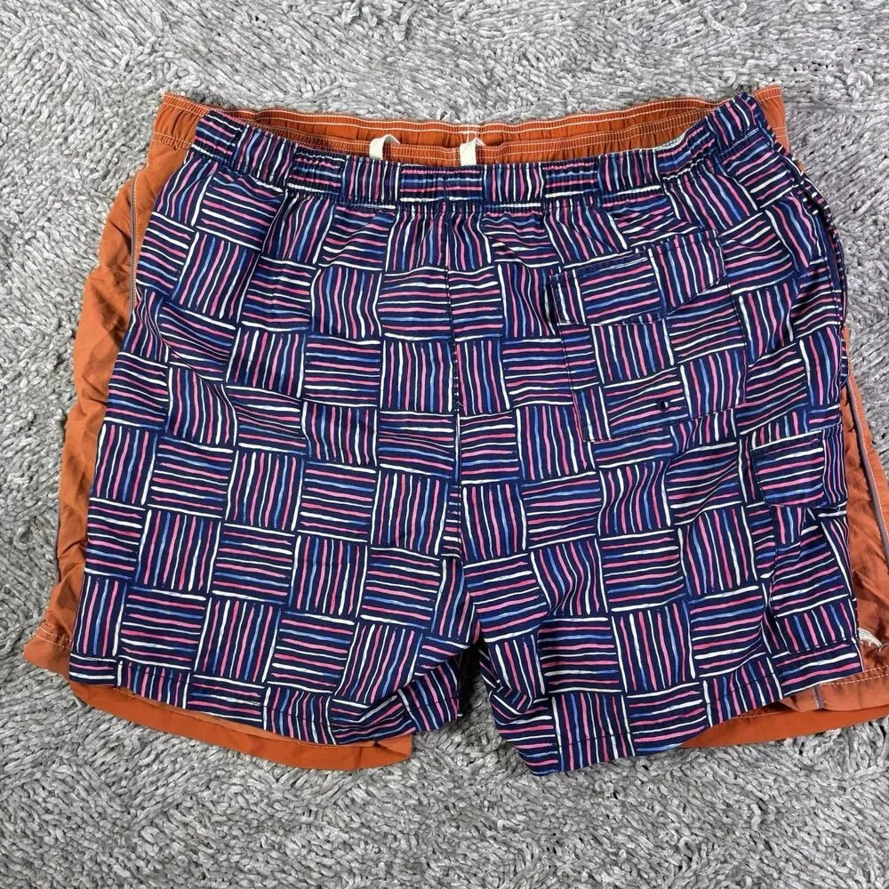 Tommy Bahama Swim Trunks Lot of Two Mens XL Geometric Beach Summer Tropical Surf